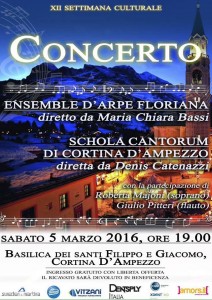 Concerto Cortina 5 Marzo 2016